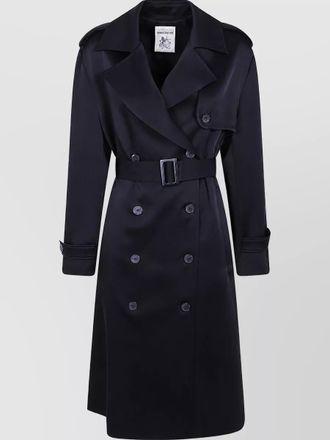Semicouture double-breasted trench coat