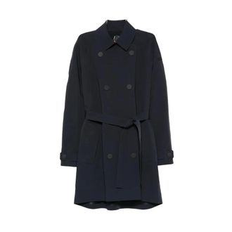Roberto Ricci Design Trench Coats, female, Blue, Size: XS Montecristo Trench Jkt
