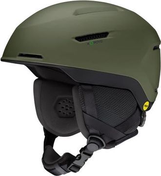 Smith Altus Snow Helmet with MIPS in Matte Fatigue Green /Black at Nordstrom, Size Large
