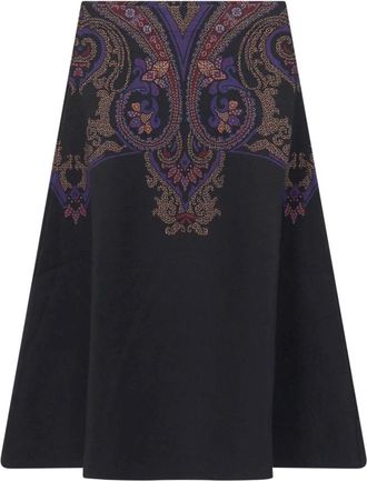 Etro Mujer, Faldas, Negro, Talla: XS