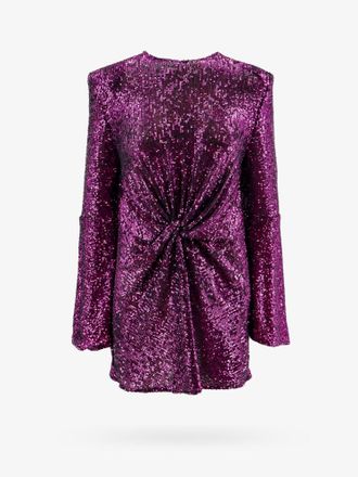 Nervi Abito mini con paillettes e nodo frontale - NERVI - gender_Woman