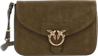Pinko Love Satchel Classic - Bags - Mujer - Verde - ONE SIZE