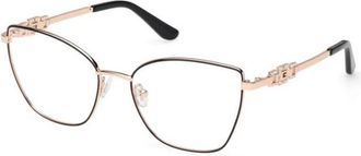 Guess Cat Eye Frame - Dames - Brillen - Geel - 55 MM - Accessoires