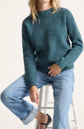 Pendleton Donegal Wool Sweater In Teal