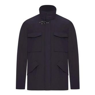 Fay Light Jackets, male, Blue, Size: XL U807 Giacca