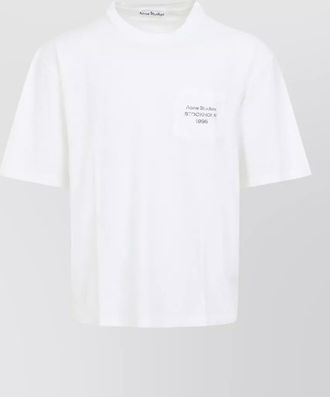 Acne Studios ribbed crewneck relaxed-fit t-shirt