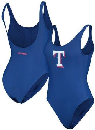 G-III 4Her by Carl Banks Womens G-III 4Her by Carl Banks Royal Texas Rangers Making Waves One-Piece Swimsuit at Nordstrom, Size Xx-Large