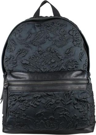 Jimmy Choo London Pre-owned Wilmer Rugzak - Heren - Vintage Rugzakken - Zwart - ONE Size - Leer - Vintage
