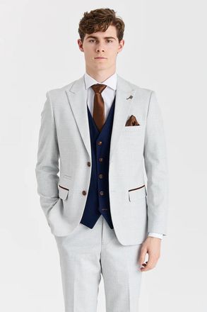 PAUL ANDREW 3 Piece Check Suit Set with Waistcoat