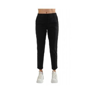 Marella Dames, Broeken, Zwart, Maat: 2XL Leer