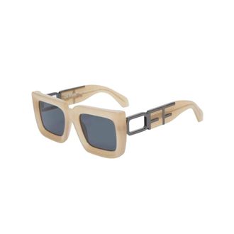 Off-white Sunglasses, unisex, Beige, 55 MM, Boston Sunglasses