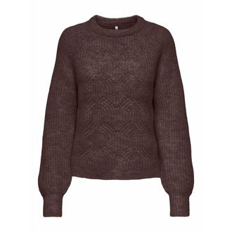 Only Trui met ronde hals en lange mouwen