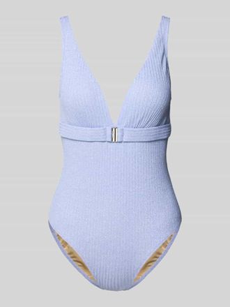 Marie Jo Marie Jo Badeanzug mit G&uuml;rtel Modell TINJIS in Hellblau, Gr&ouml;&szlig;e XS