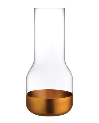 Nude Glass Contour Tall Clear Vase