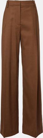 Oscar De La Renta Wool wide-leg pants