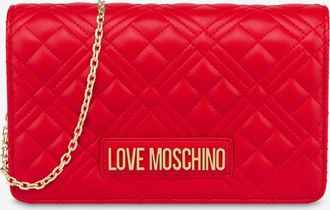 Love Moschino Smart Daily bag Quilted - Rosso