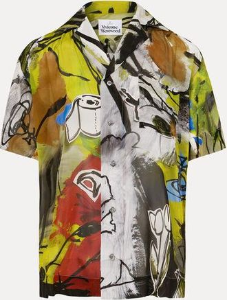 Vivienne Westwood Camp Shirt Polyester Wonderland S Men