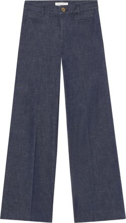 Brooks Brothers Jeans a gamba ampia - Blu