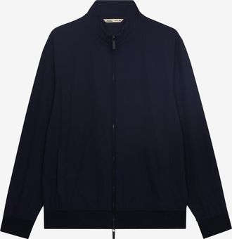 Maurizio Baldassari Kurzer Blouson mit Stehkragen aus technischem Gewebe