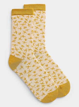 Simons Womens Little bird socks