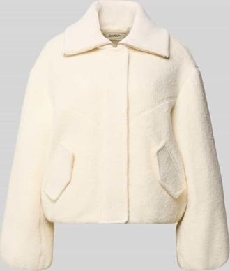 BA&SH Jacke aus Lanawoll-Mix Modell VITO in Ecru, Gr&ouml;&szlig;e XS