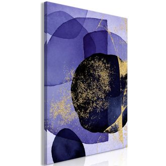 Artgeist Immagine - Caleidoscopio Viola (1 Pezzo) Verticale