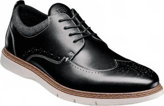 Stacy Adams Mens Synergy Wingtip Oxfords In Black
