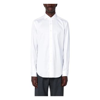 Xacus Lange Mouw Reis Shirt - Heren - Zakelijke Overhemden - Wit - L - Overhemden