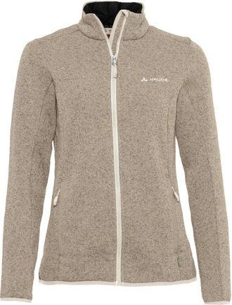 Vaude Lange Mouw Trainingstop - Dames - Sport - Beige - Maat: 3XL
