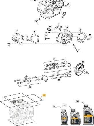 STIGA Sports Motor Lc170 (arranque Manual) Original Stiga - 118550656/0