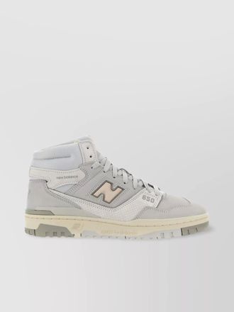 New Balance 650 leather sneakers perforated upper
