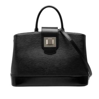 Louis Vuitton Pre-owned Handbags, female, Black, Size: ONE SIZE Pre-owned Mirabeau GM Handbag