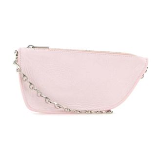Burberry Cross Body Bags, female, Pink, Size: ONE SIZE Micro Shield Shoulder Bag
