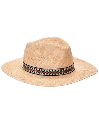 Bruno Magli Packable Straw Panama Hat