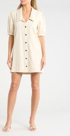 Habitual Collared Dress in Stone at Nordstrom Rack, Size X-Small