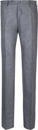 Incotex Pantaloni dritti in lana - Grigio