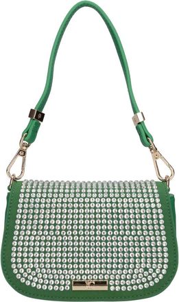 La Carrie Tassen.. Groen - Dames - Schoudertassen - Groen - ONE Size - Leer - Tassen