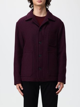 Brooksfield Giacca-camicia in misto lana con tasche a toppa applicate