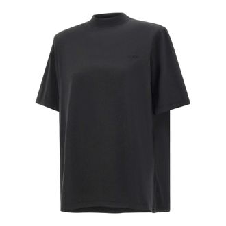 The Attico T-Shirts, female, Black, Size: 2XS Oversized T-shirt