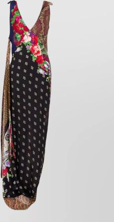 Moschino silk maxi dress