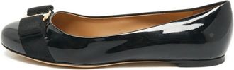 Ferragamo Ballerine Varina con fiocco - Nero