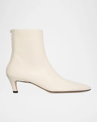 Toteme 60mm Leather Ankle Boots