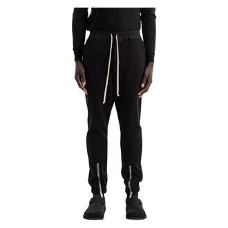 Rick Owens Heren, Broeken, Zwart, Maat: XS Nylon