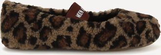 Moon Boot Leopard teddy Ballerinas Female 40