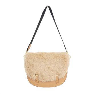 Love Binetti Womens Santos Crossbody Bag In Natural