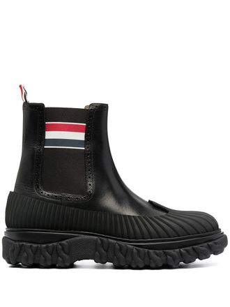 Thom Browne Stivali Chelsea chunky - Nero