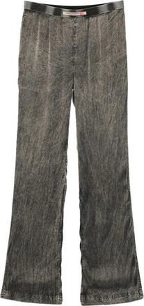 Diesel Yuna-Dnm Pantaloni - Dames - Regular Fit Jeans - Zwart - XS - Jeans