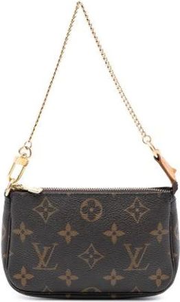 Louis Vuitton Pre-owned Mini Bags, female, Brown, Size: ONE SIZE Pre-owned Fabric Mini Bag