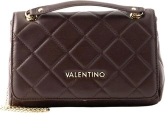 Valentino Ocarina Crossbody Tas - Dames - Tassen - Bruin - Maat: ONE Size Leer