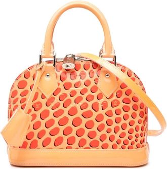 Louis Vuitton Pre-owned Handbags, female, Orange, Size: ONE SIZE Pre-owned Structured Satchel Handbag